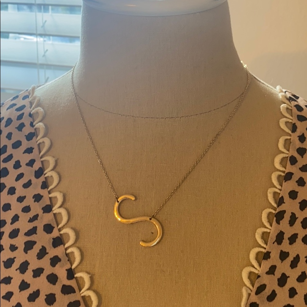 ‘S’ necklace
